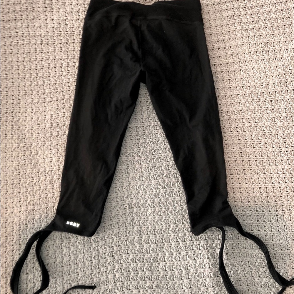 DKNY Ballet Tie Yoga Pants Small